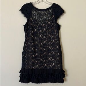 Jessica Simpson Black Lace Dress